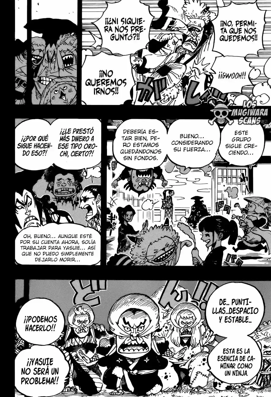 One Piece Capitulo 963: Convirtiéndose En Samuráis página 9