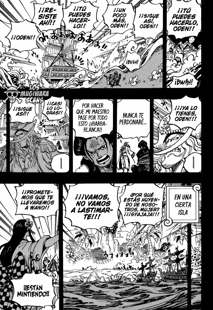 One Piece Capitulo 964: La Aventura De Oden página 10