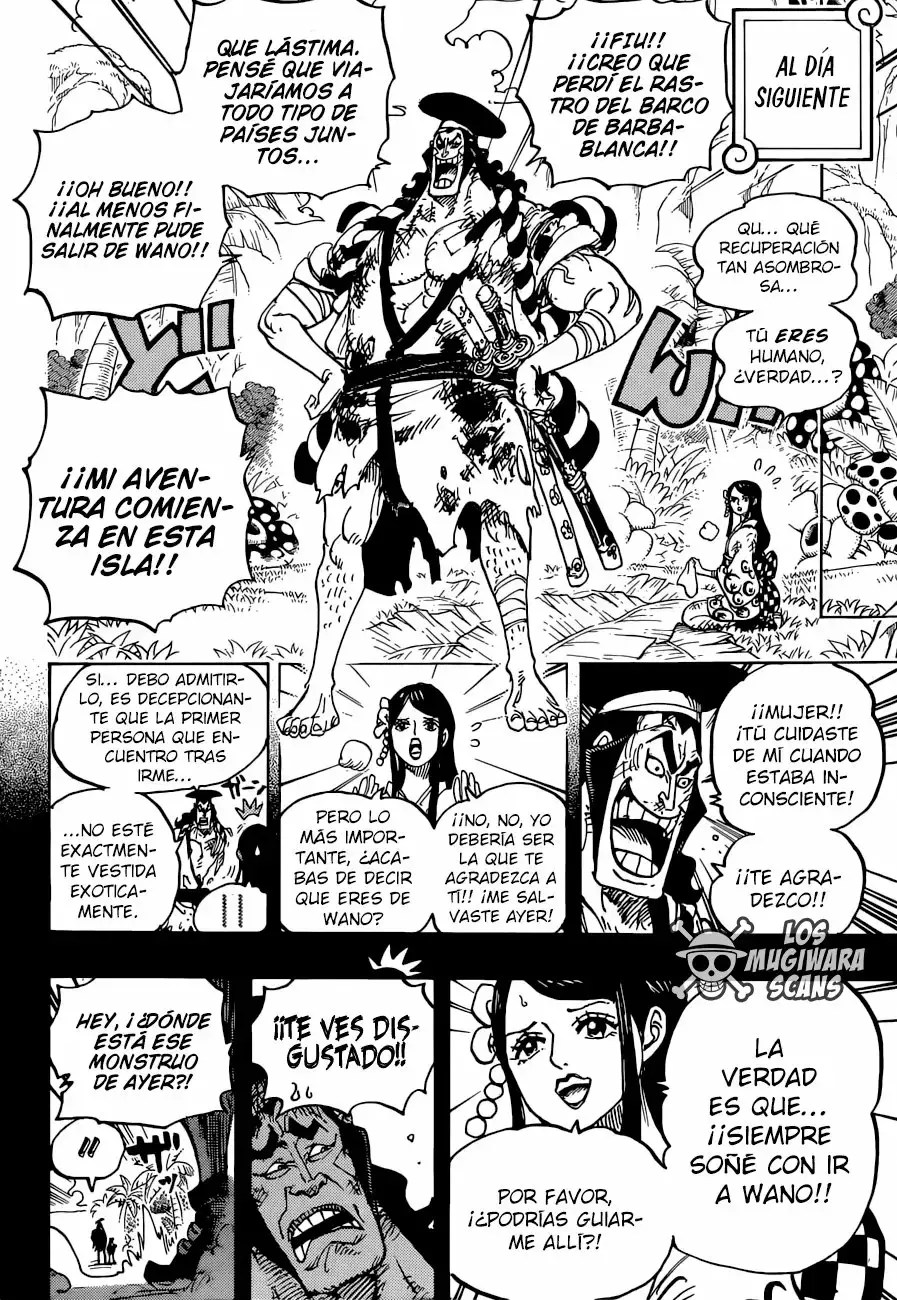One Piece Capitulo 964: La Aventura De Oden página 13