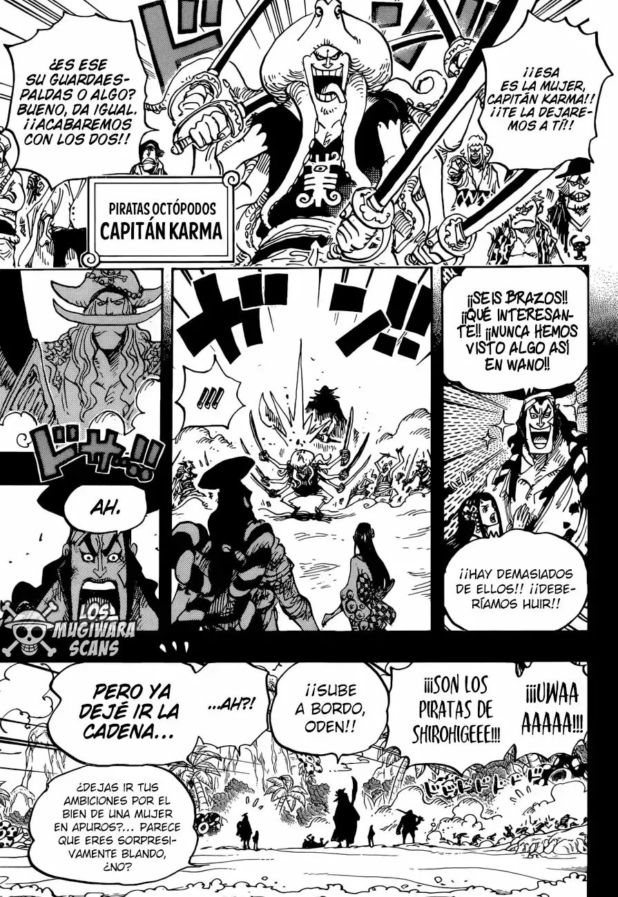 One Piece Capitulo 964: La Aventura De Oden página 14