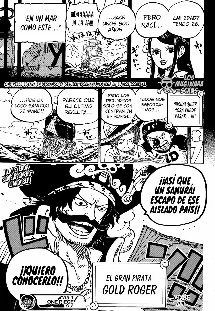 One Piece Capitulo 964: La Aventura De Oden página 18