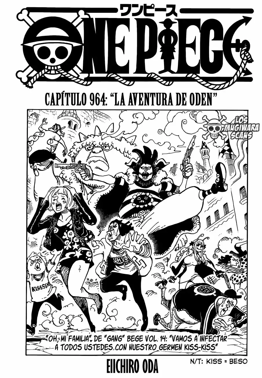 One Piece Capitulo 964: La Aventura De Oden página 2