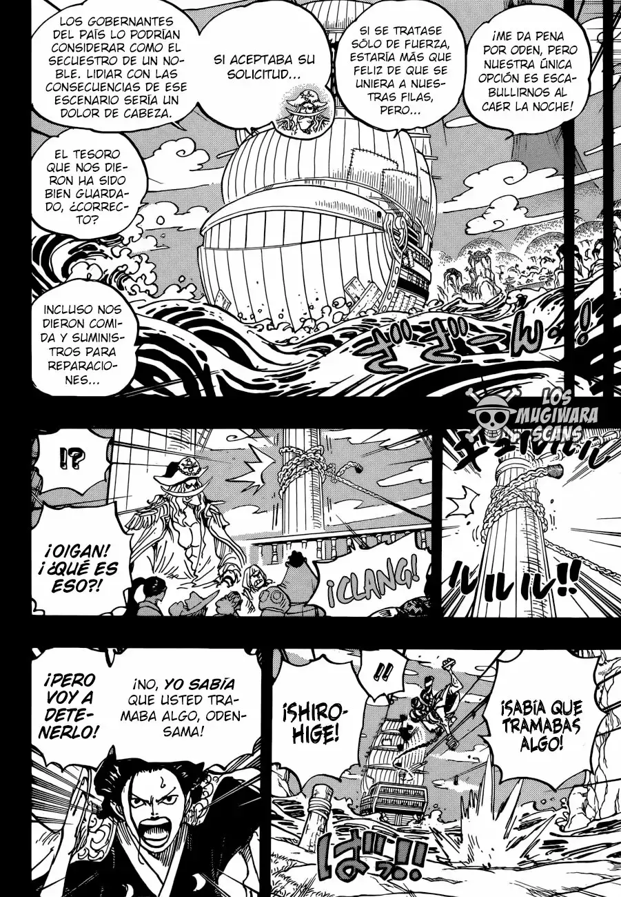 One Piece Capitulo 964: La Aventura De Oden página 5