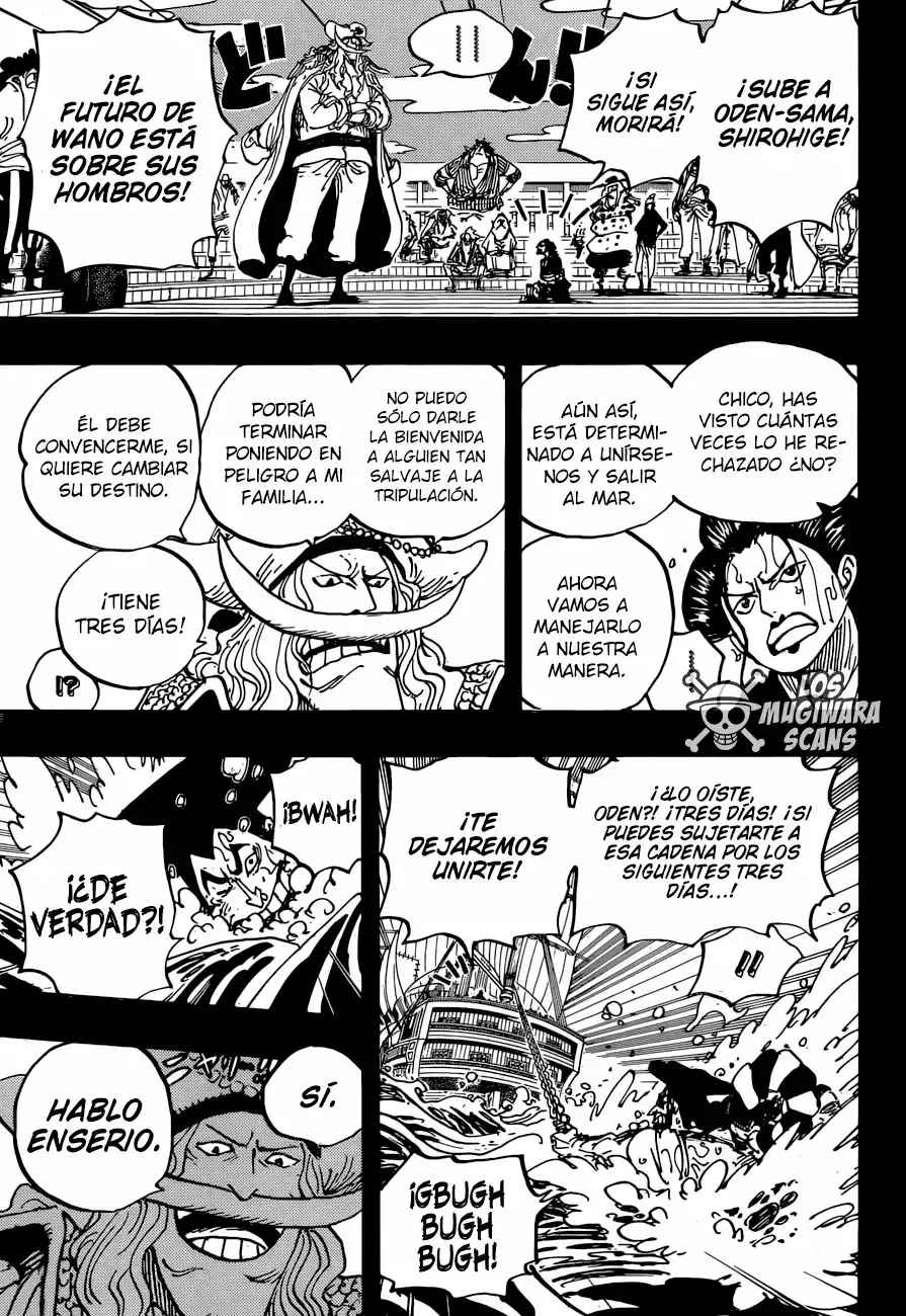 One Piece Capitulo 964: La Aventura De Oden página 8