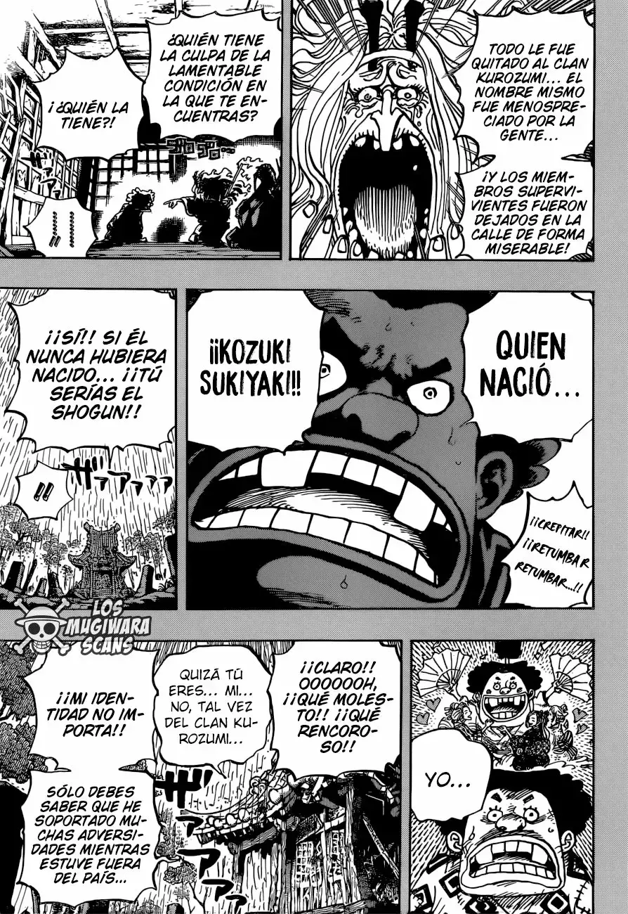 One Piece Capitulo 965: La conspiración del clan Kurozumi página 12