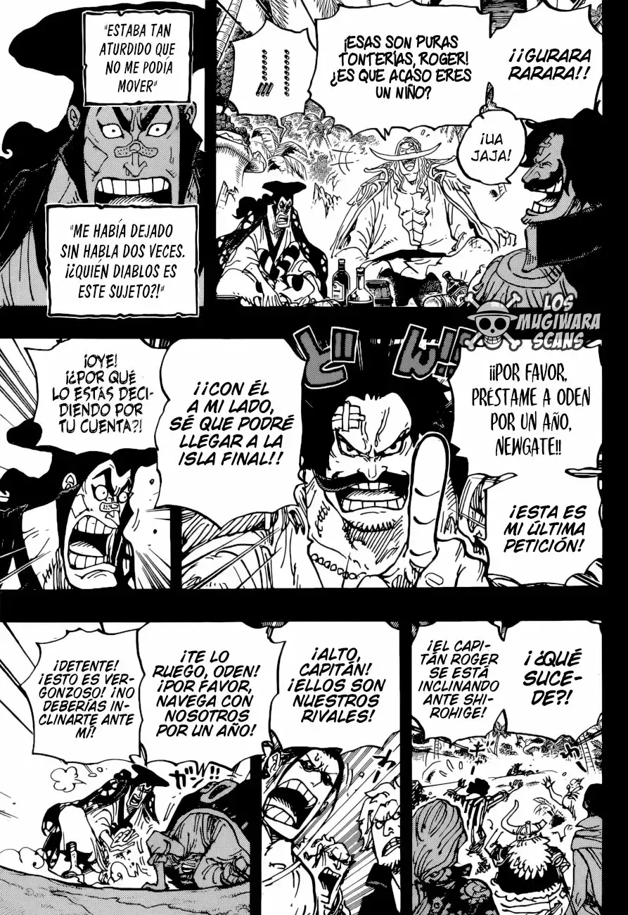 One Piece Capitulo 966: ¡Roger y shirohige! página 11