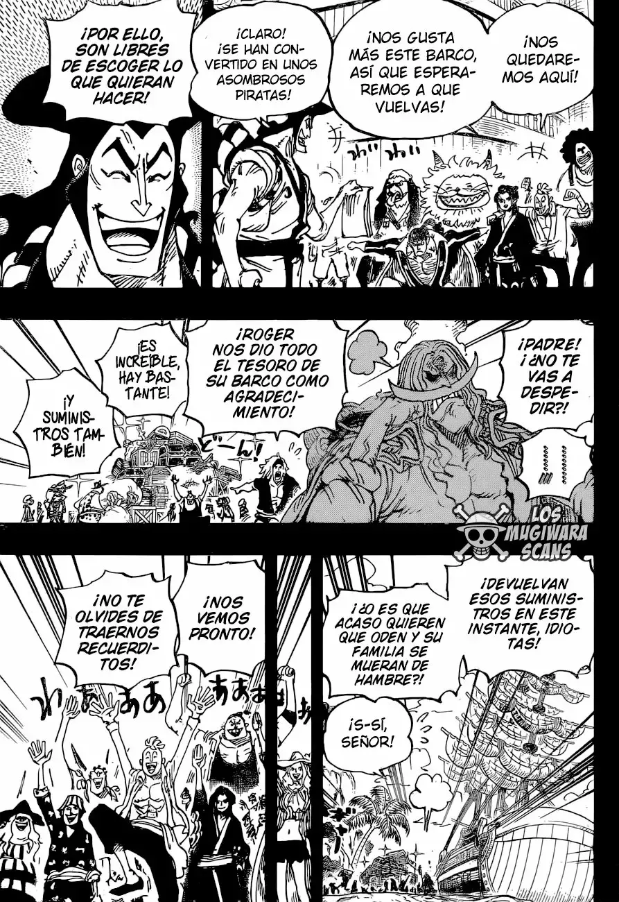 One Piece Capitulo 966: ¡Roger y shirohige! página 13