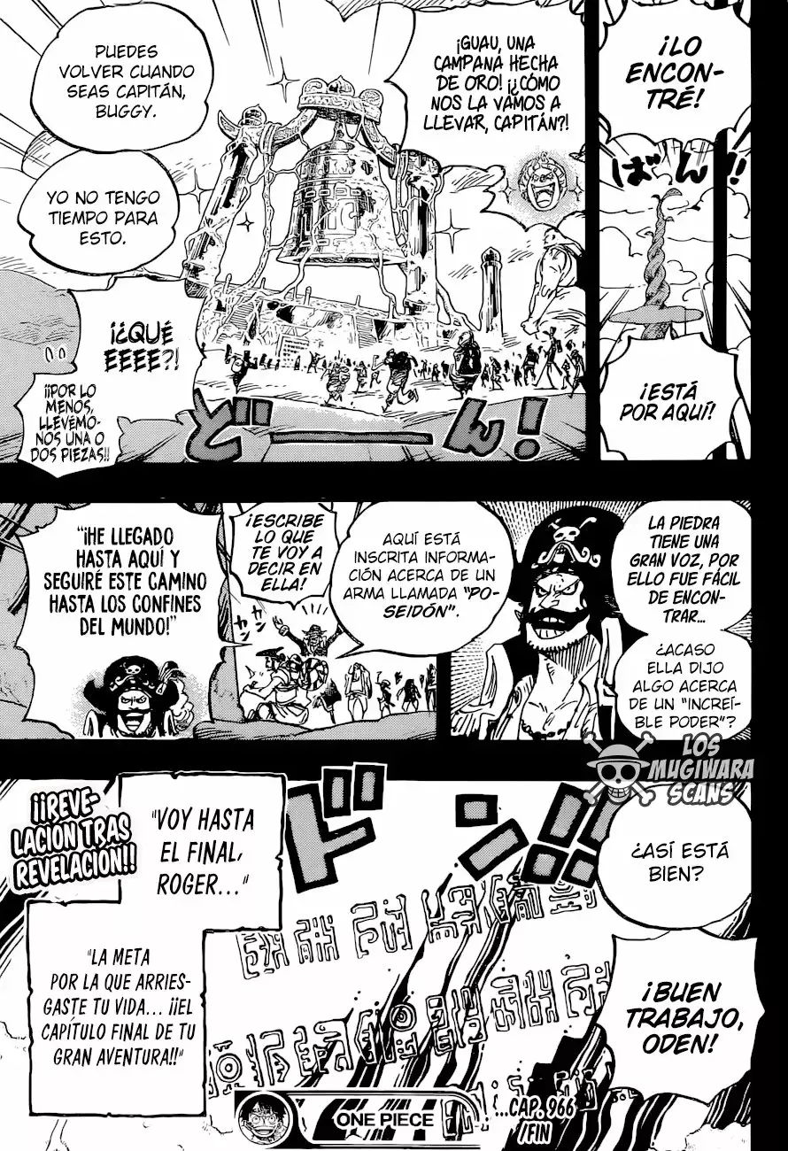 One Piece Capitulo 966: ¡Roger y shirohige! página 17