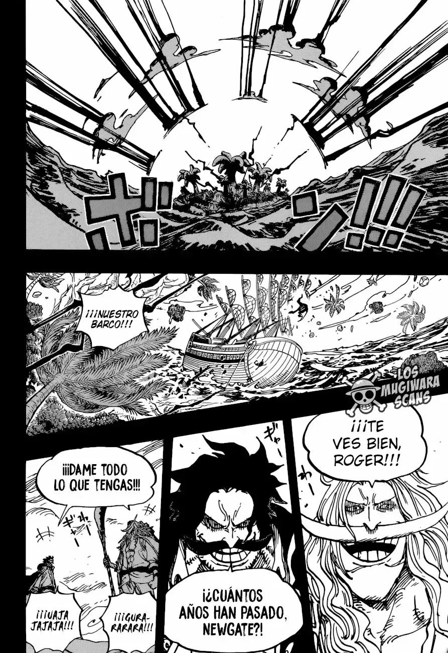One Piece Capitulo 966: ¡Roger y shirohige! página 6
