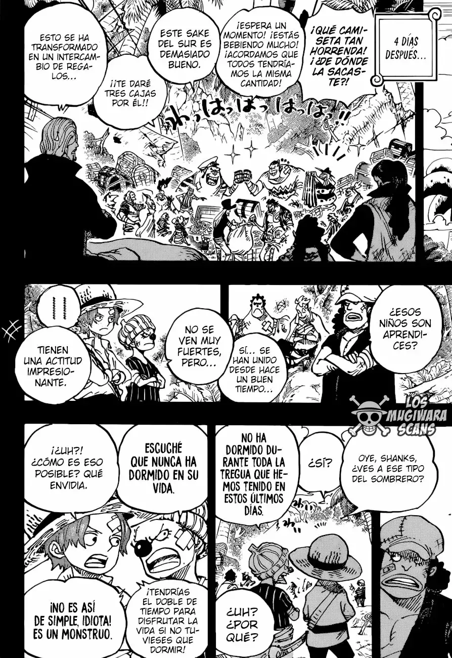 One Piece Capitulo 966: ¡Roger y shirohige! página 8