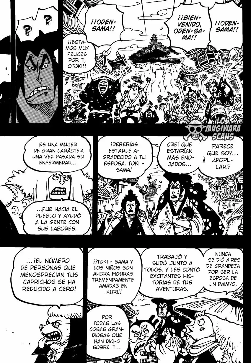 One Piece Capitulo 968: "EL REGRESO DE ODEN" página 10