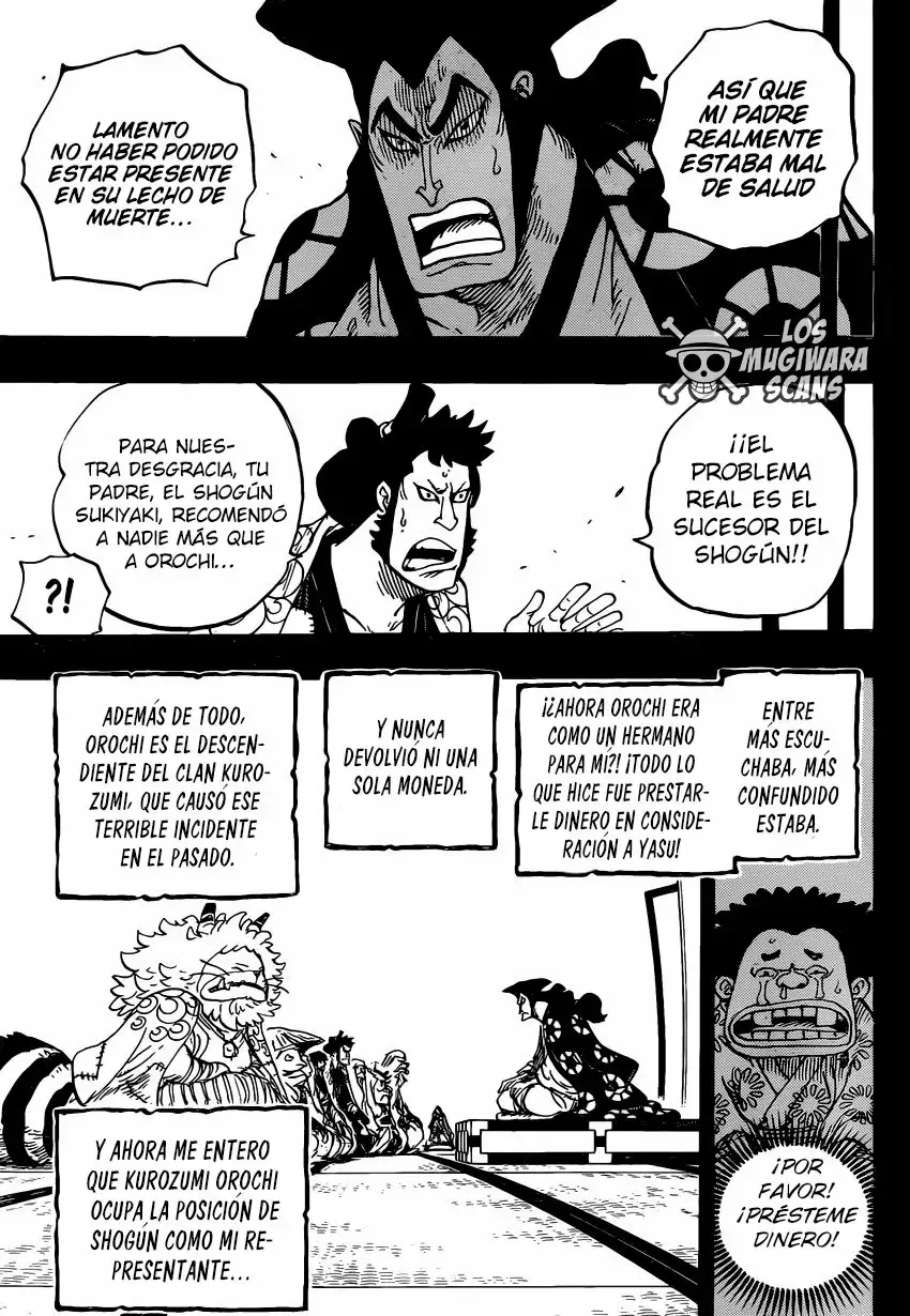 One Piece Capitulo 968: "EL REGRESO DE ODEN" página 12