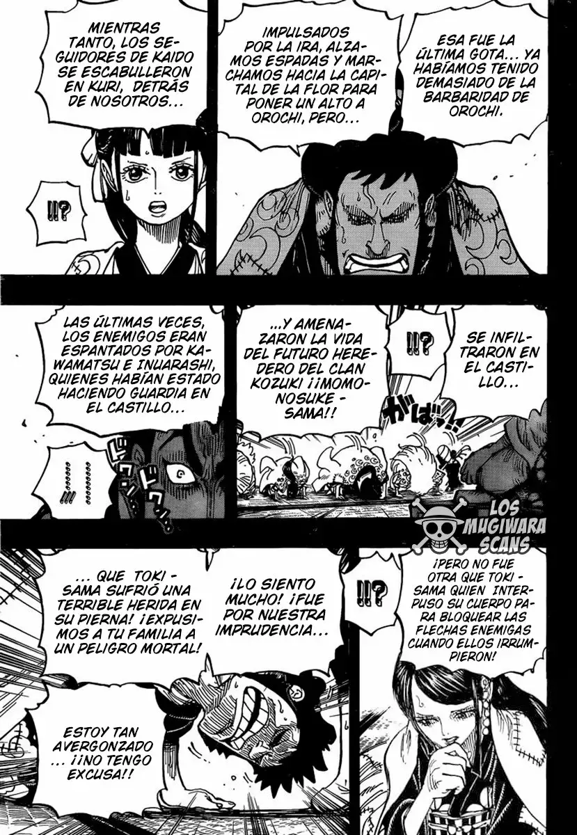 One Piece Capitulo 968: "EL REGRESO DE ODEN" página 14