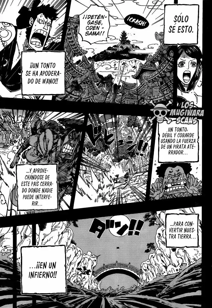 One Piece Capitulo 968: "EL REGRESO DE ODEN" página 16