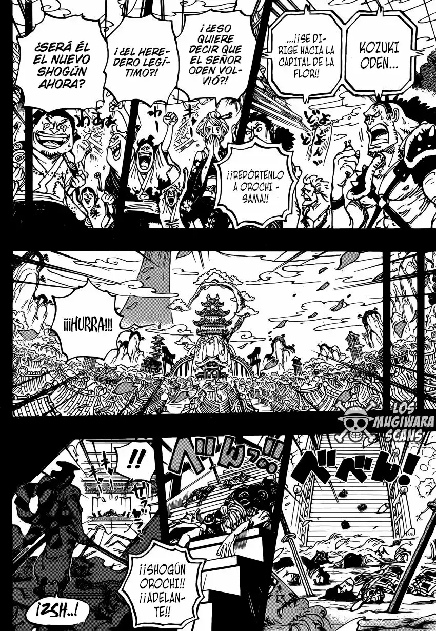 One Piece Capitulo 968: "EL REGRESO DE ODEN" página 17