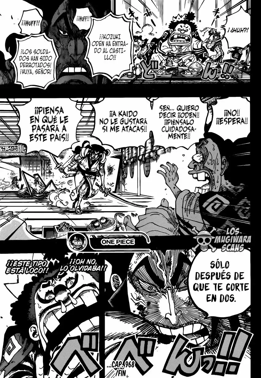 One Piece Capitulo 968: "EL REGRESO DE ODEN" página 18