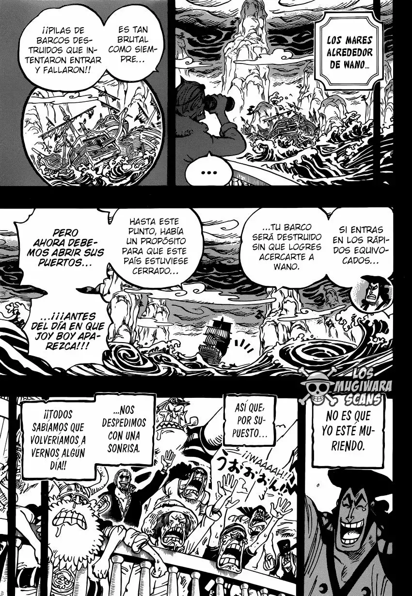 One Piece Capitulo 968: "EL REGRESO DE ODEN" página 8