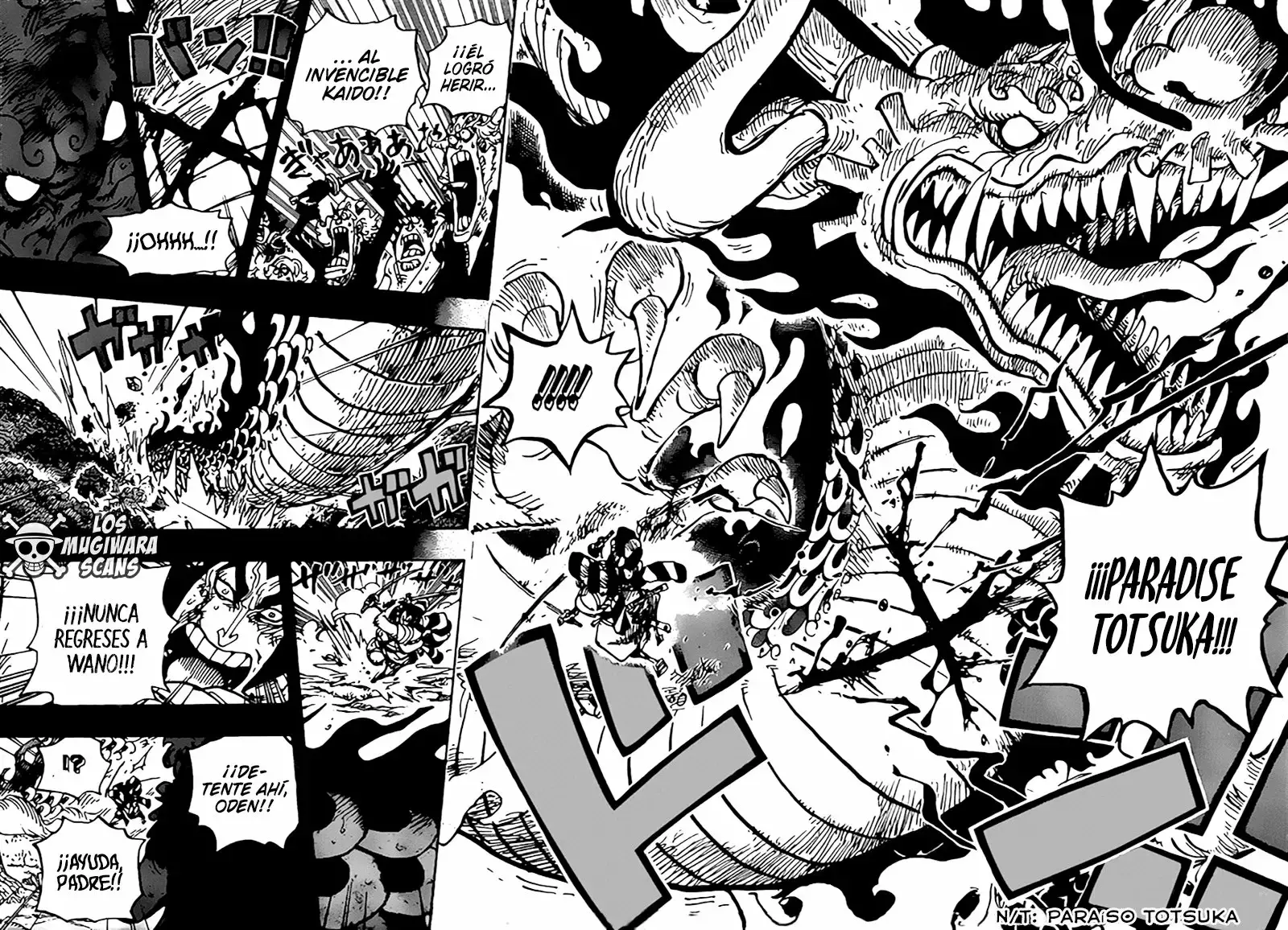 One Piece Capitulo 970: ¡ODEN VS KAIDO! página 14