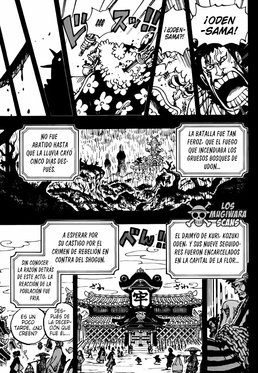 One Piece Capitulo 970: ¡ODEN VS KAIDO! página 16
