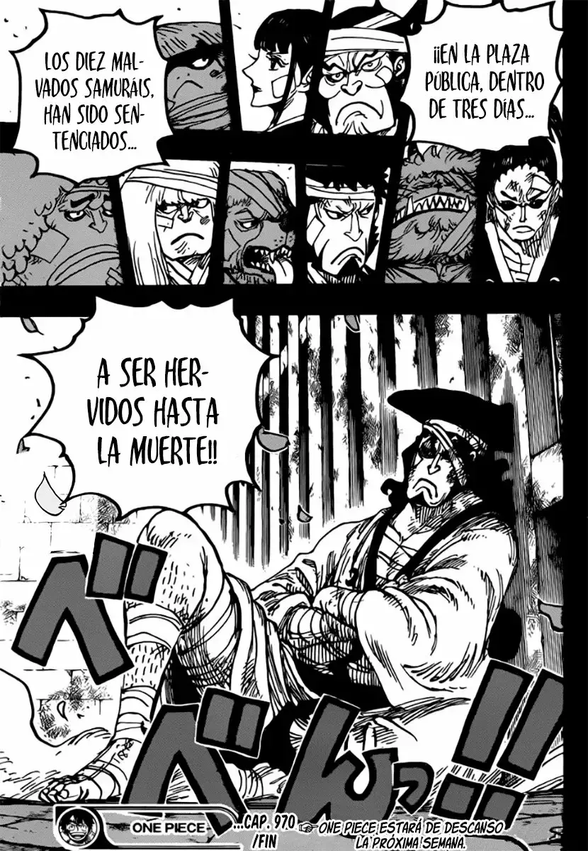 One Piece Capitulo 970: ¡ODEN VS KAIDO! página 18