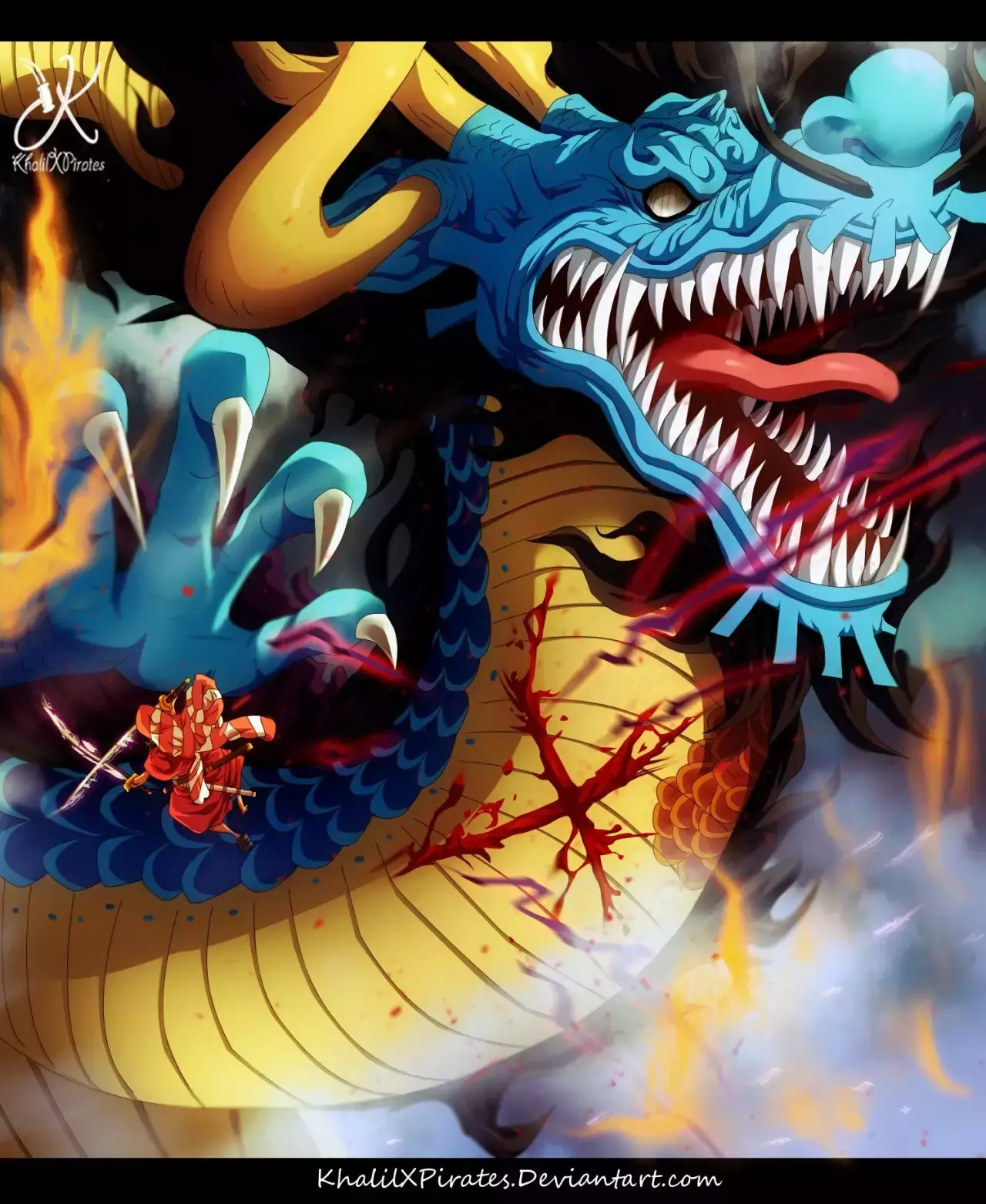 One Piece Capitulo 970: ¡ODEN VS KAIDO! página 20