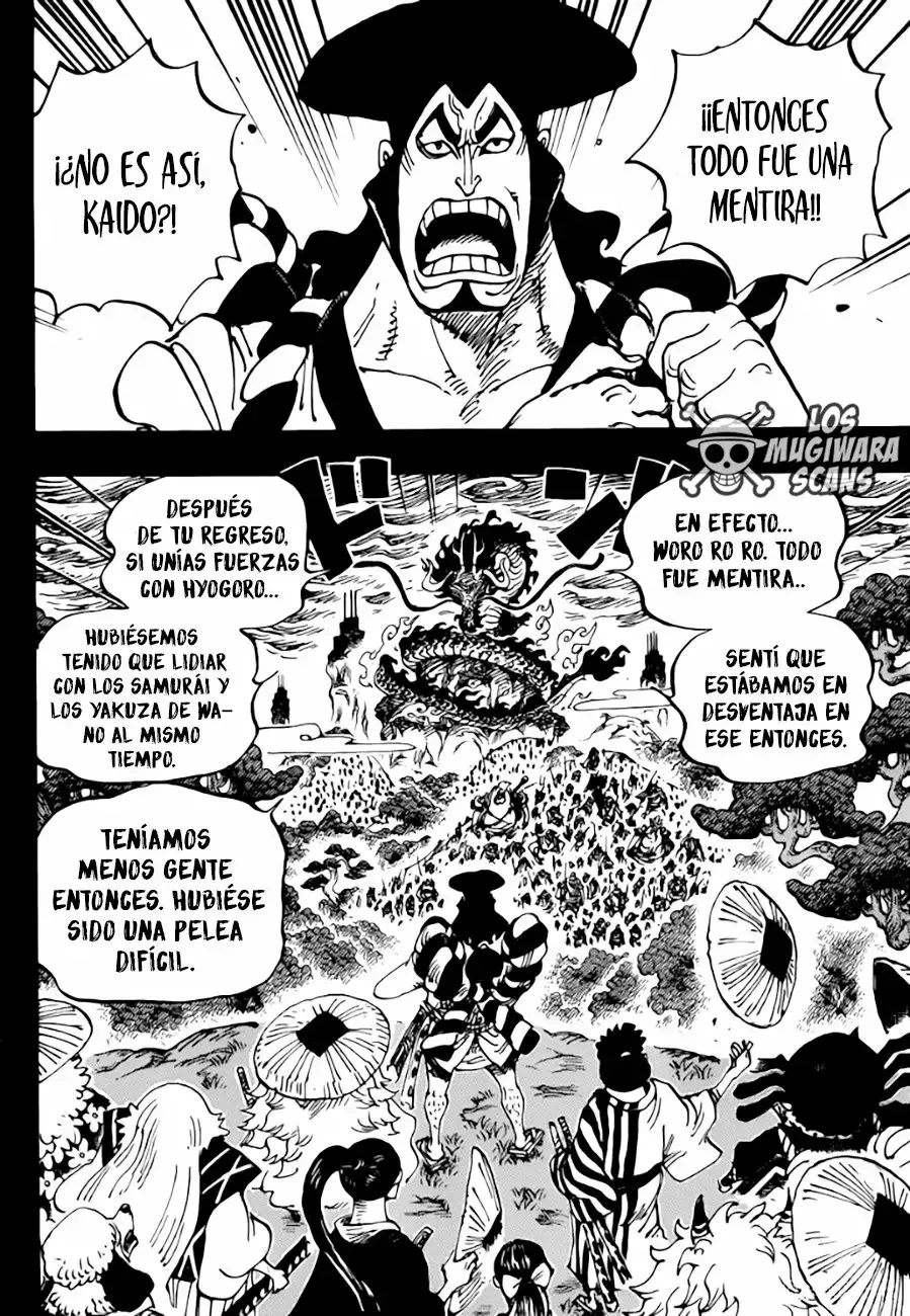 One Piece Capitulo 970: ¡ODEN VS KAIDO! página 5