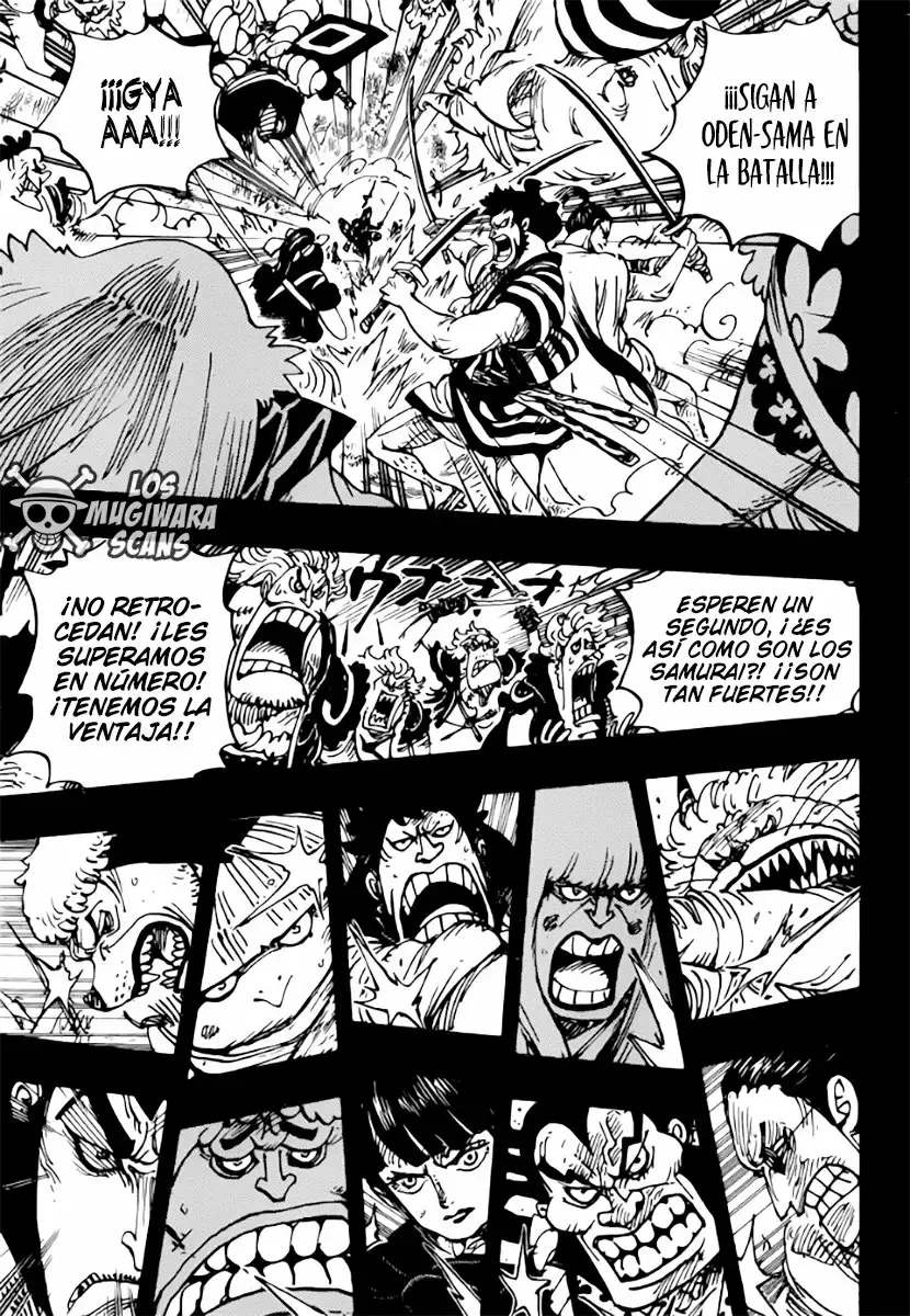 One Piece Capitulo 970: ¡ODEN VS KAIDO! página 8