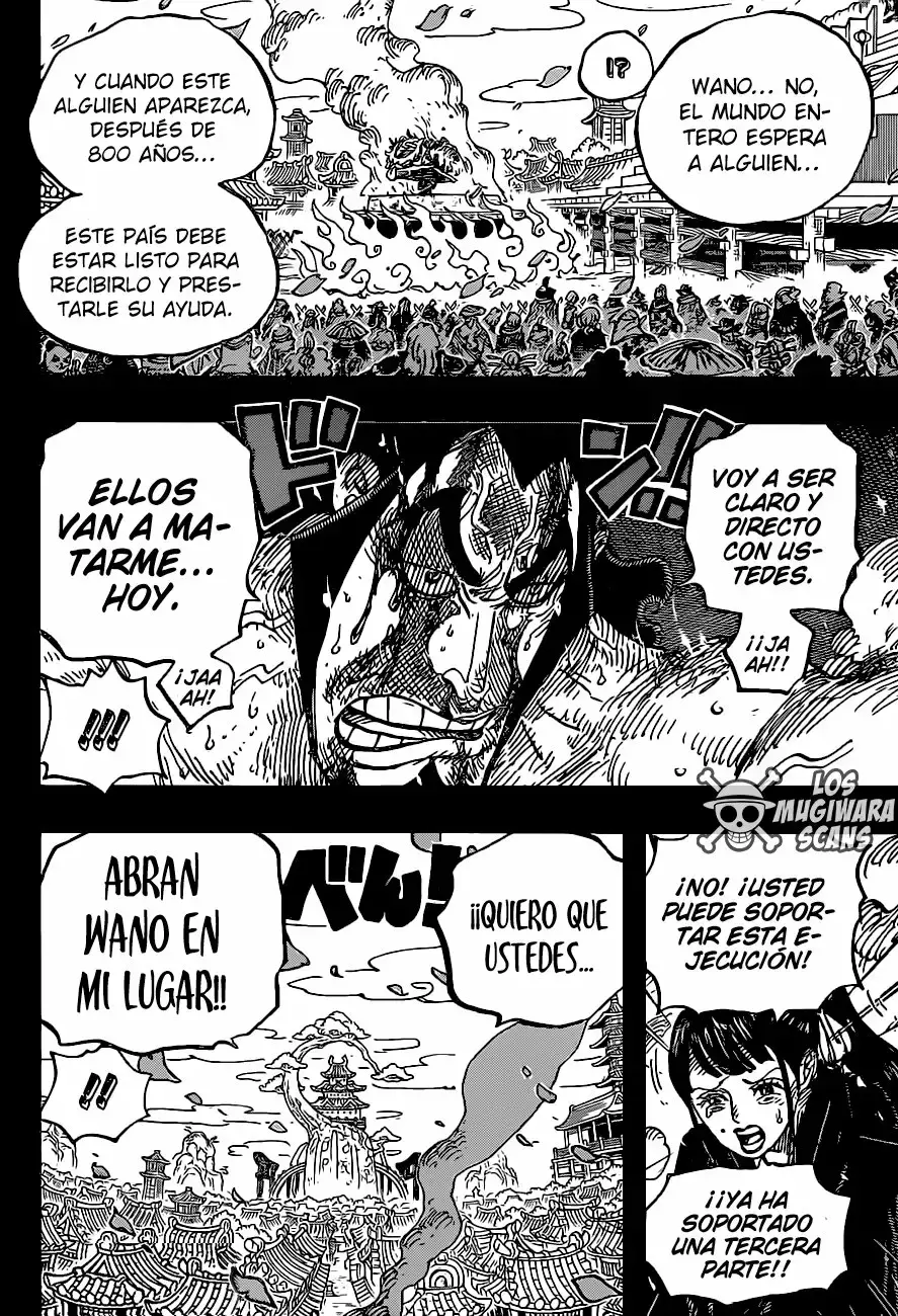 One Piece Capitulo 972: Yo soy Oden, y nací para hervir página 10