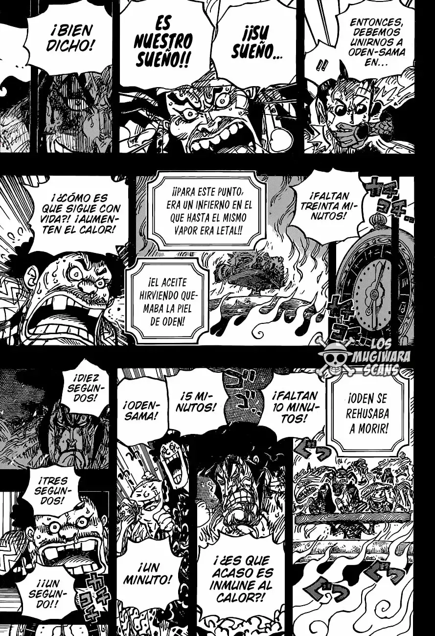 One Piece Capitulo 972: Yo soy Oden, y nací para hervir página 11