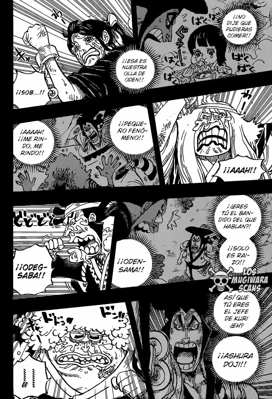 One Piece Capitulo 972: Yo soy Oden, y nací para hervir página 16