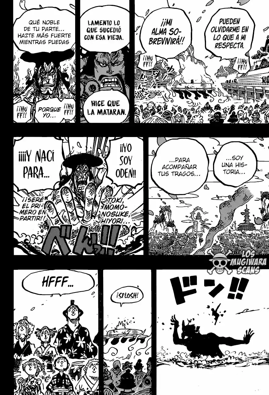 One Piece Capitulo 972: Yo soy Oden, y nací para hervir página 18