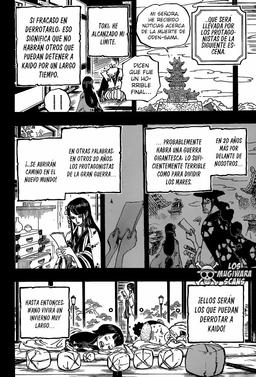 One Piece Capitulo 972: Yo soy Oden, y nací para hervir página 20