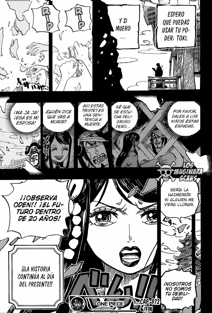 One Piece Capitulo 972: Yo soy Oden, y nací para hervir página 21