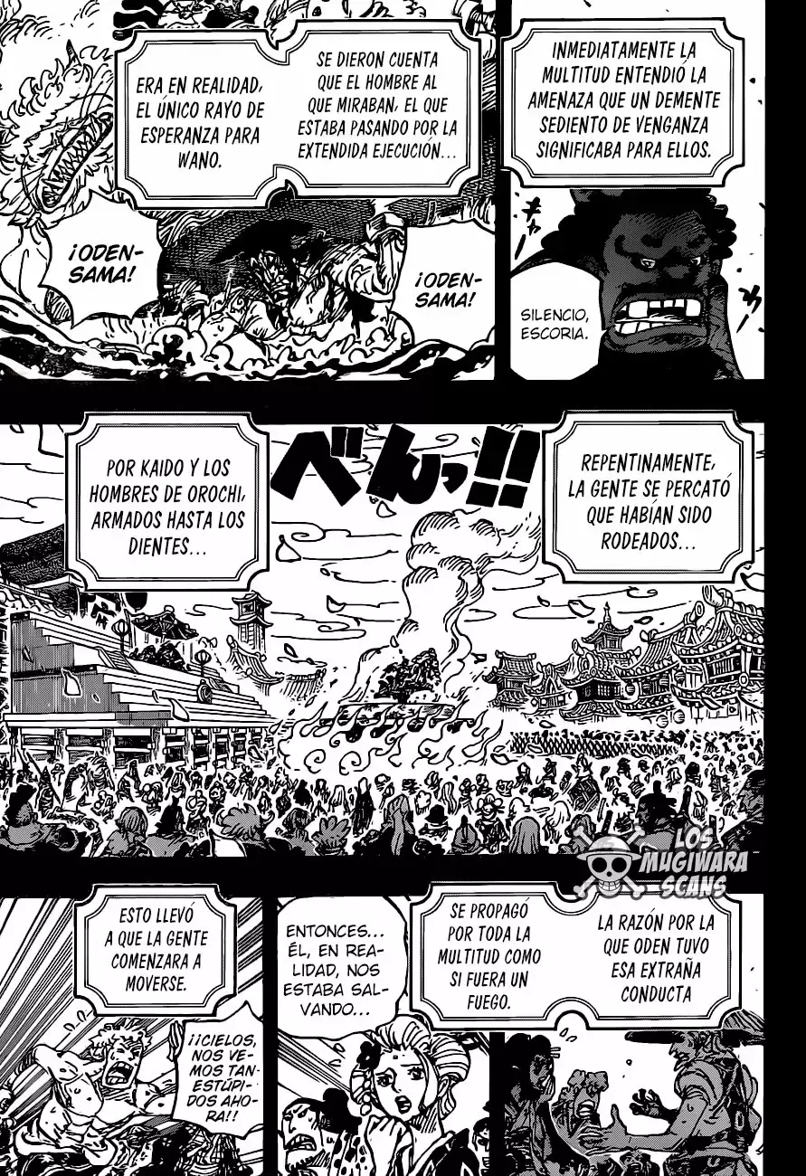 One Piece Capitulo 972: Yo soy Oden, y nací para hervir página 7