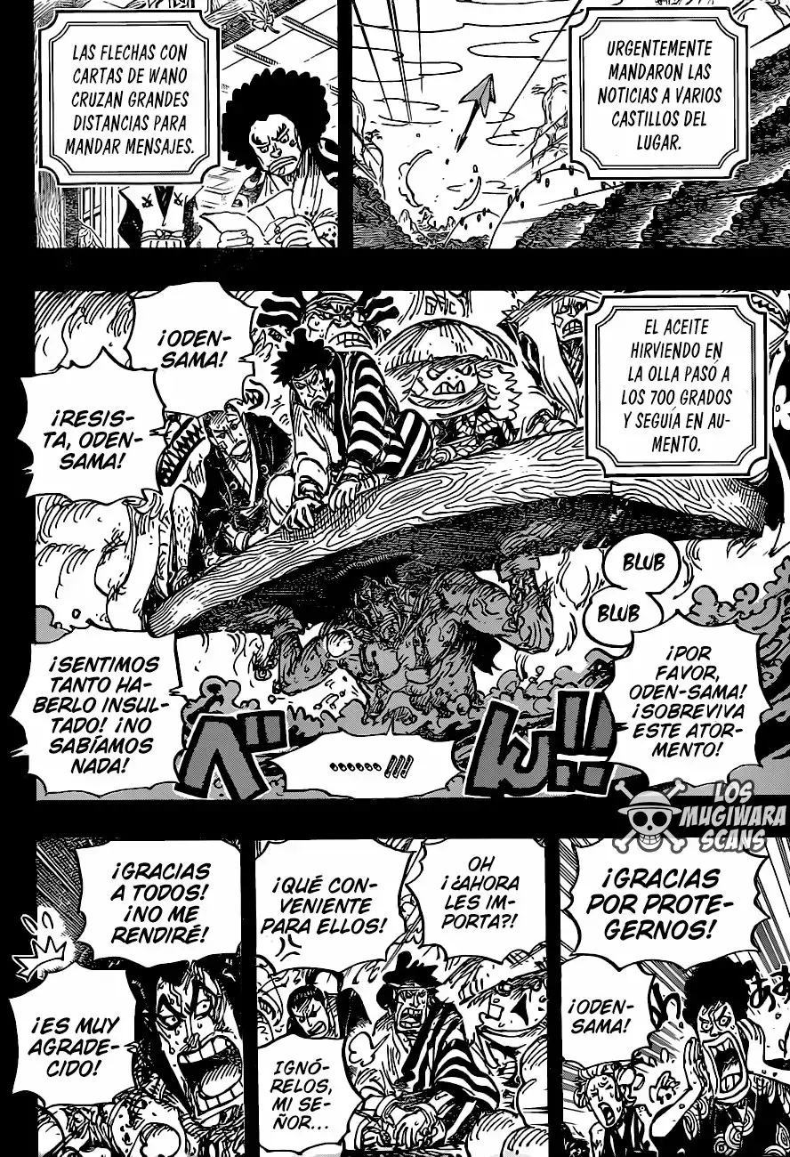 One Piece Capitulo 972: Yo soy Oden, y nací para hervir página 8