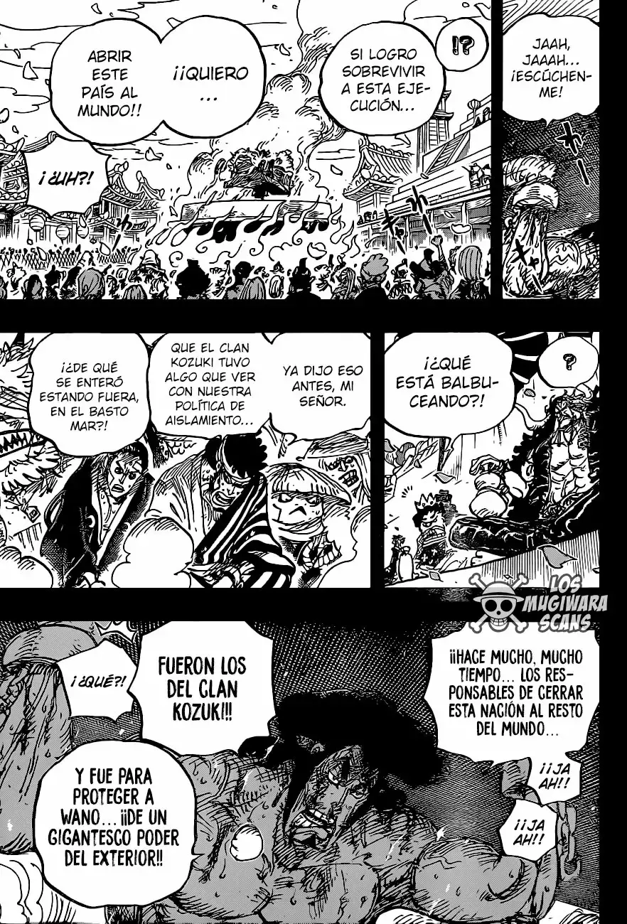 One Piece Capitulo 972: Yo soy Oden, y nací para hervir página 9