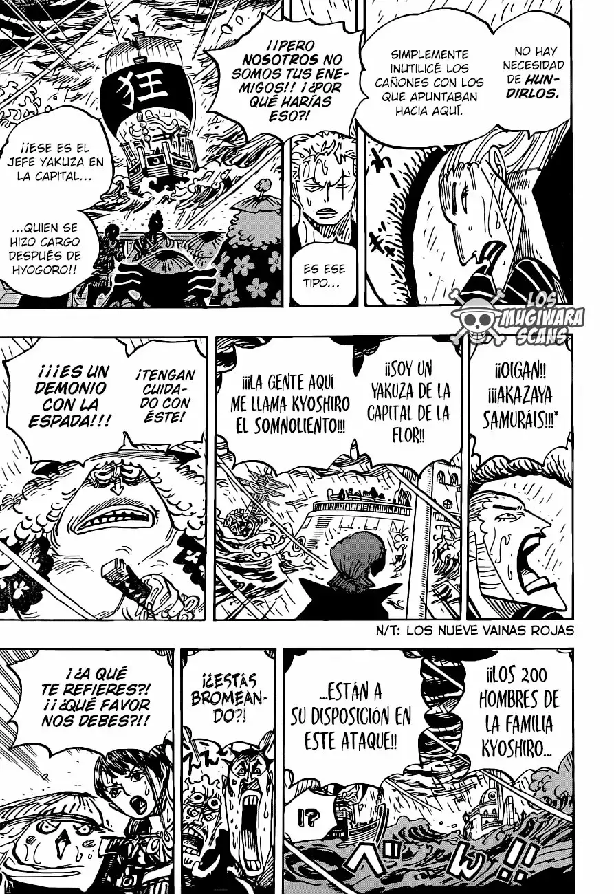 One Piece Capitulo 975: El plan de Kinemon página 13