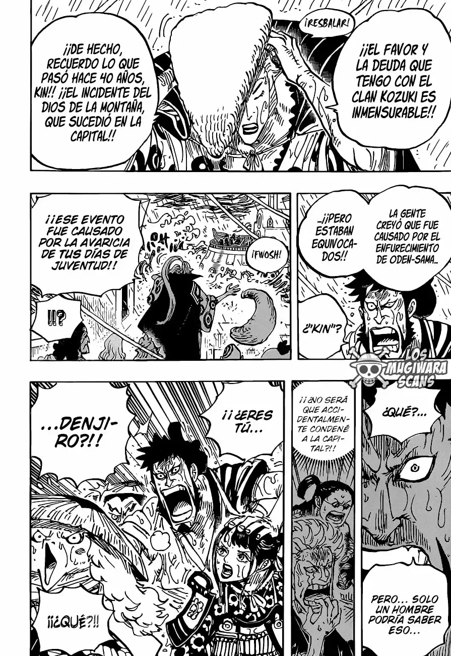 One Piece Capitulo 975: El plan de Kinemon página 14