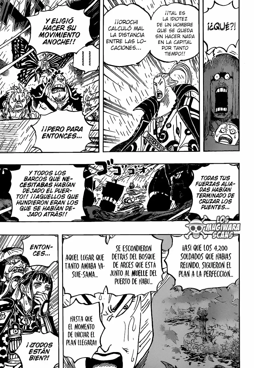 One Piece Capitulo 975: El plan de Kinemon página 17