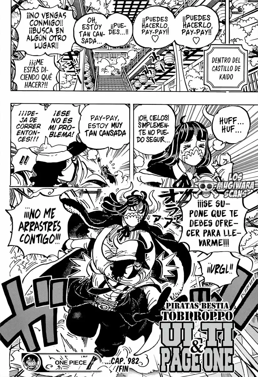 One Piece Capitulo 982 página 18