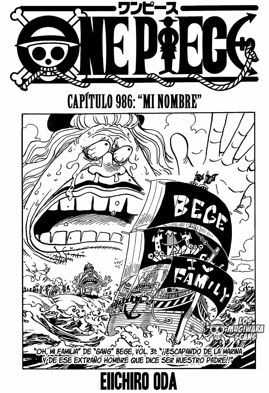 One Piece Capitulo 986.5 página 2