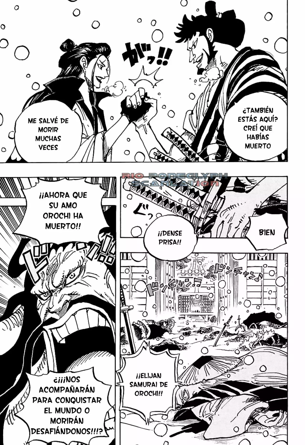 One Piece Capitulo 986: ¡Mi nombre! página 5