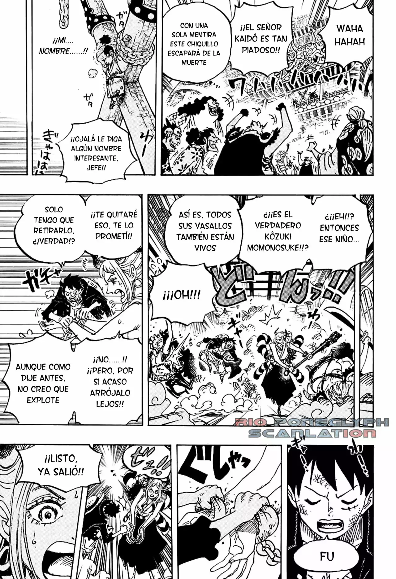 One Piece Capitulo 986: ¡Mi nombre! página 9