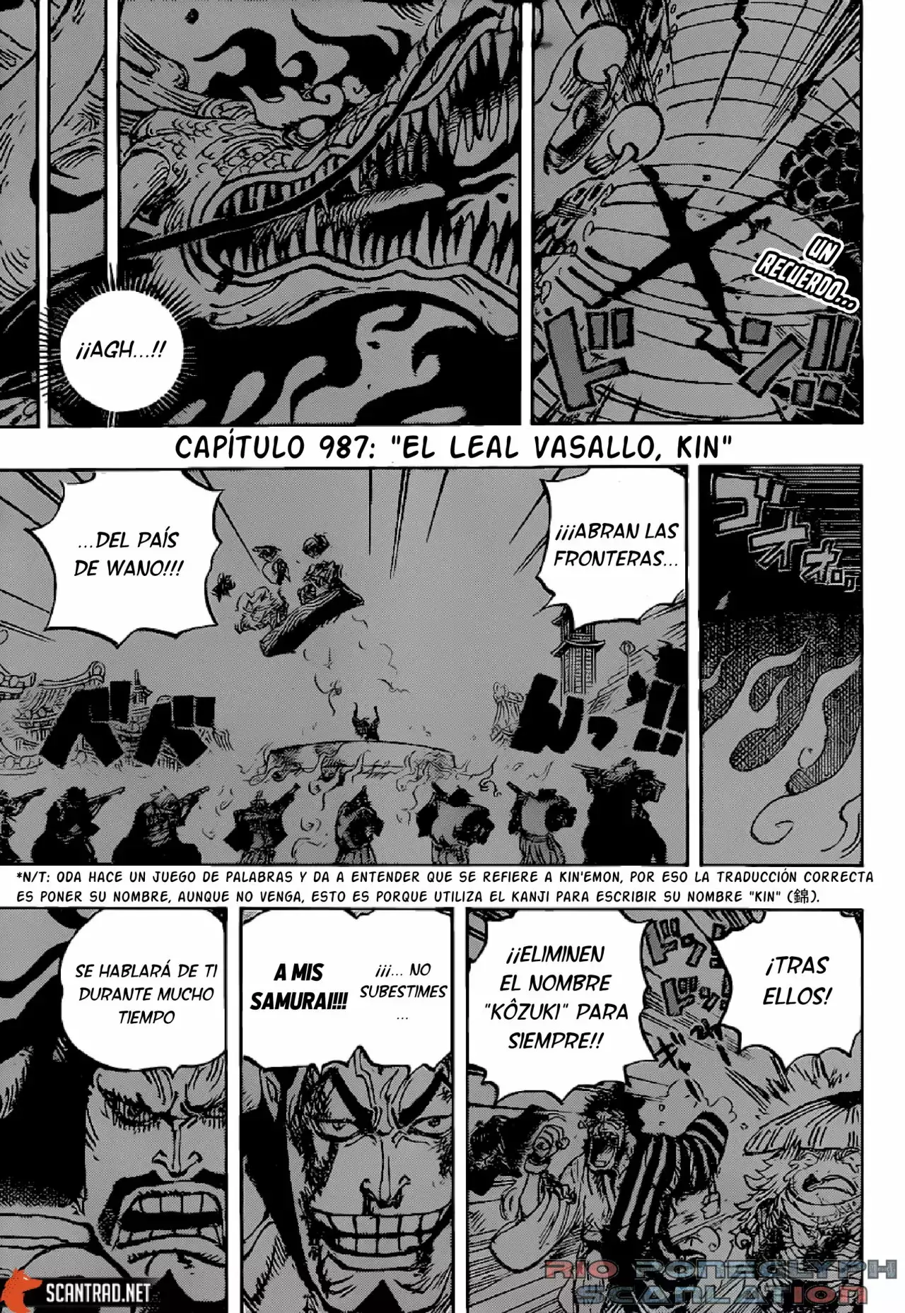 One Piece Capitulo 987 página 4