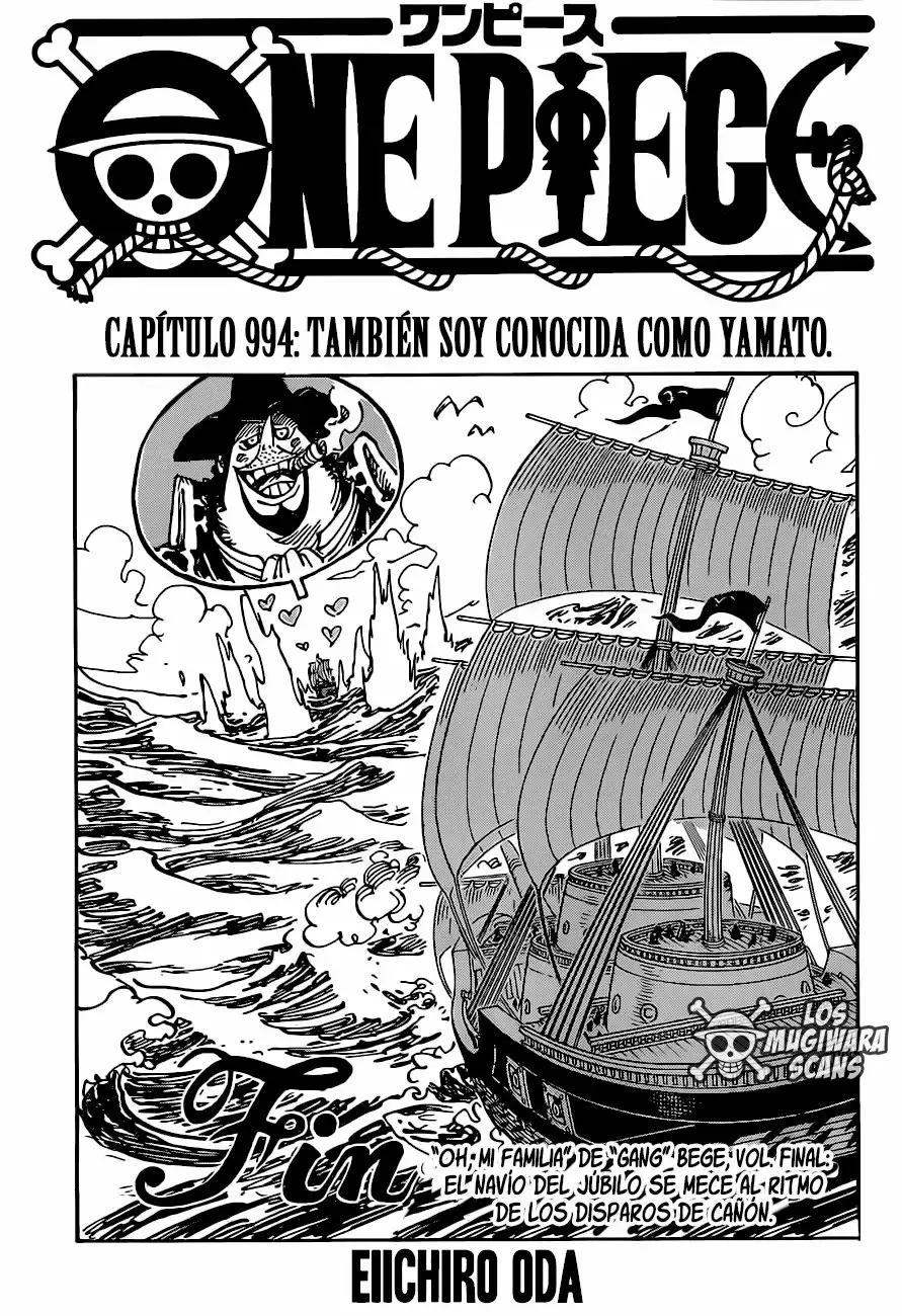 One Piece Capitulo 994 página 3