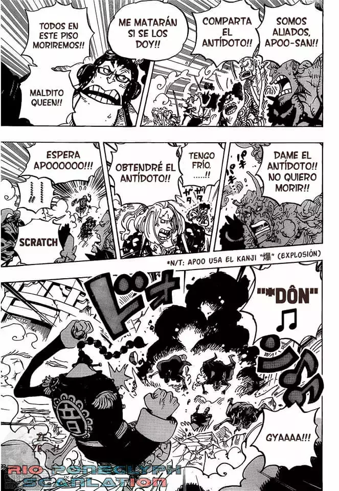 One Piece Capitulo 995: El voto de la kunoichi página 10