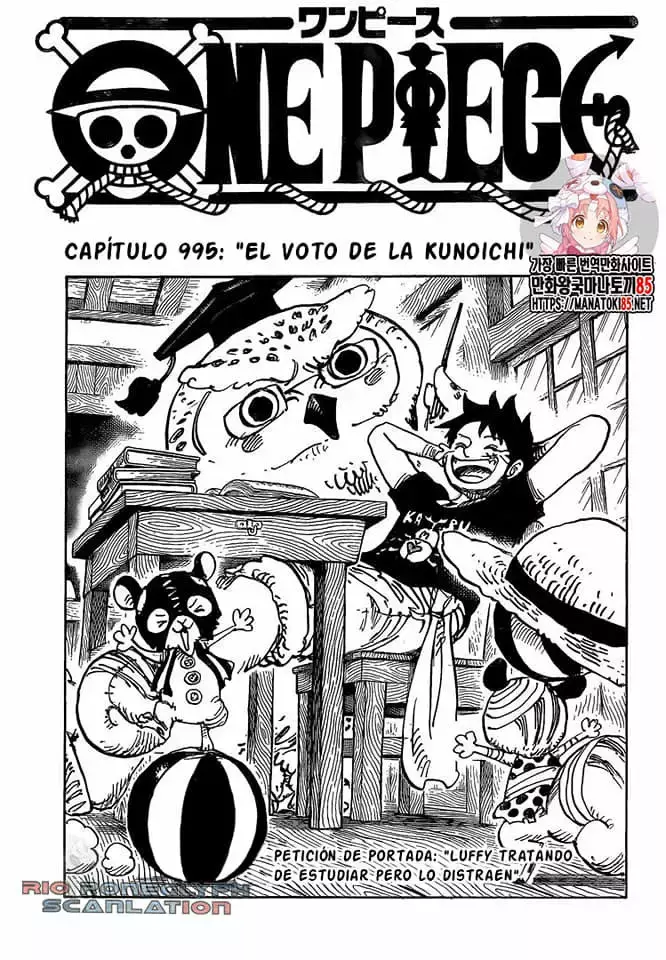 One Piece Capitulo 995: El voto de la kunoichi página 3