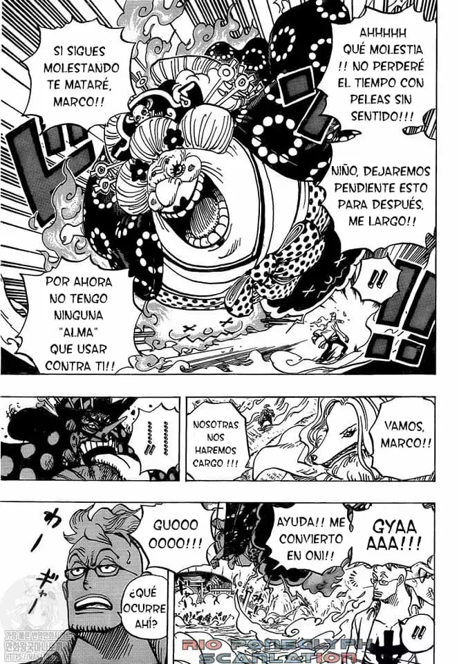 One Piece Capitulo 995: El voto de la kunoichi página 8