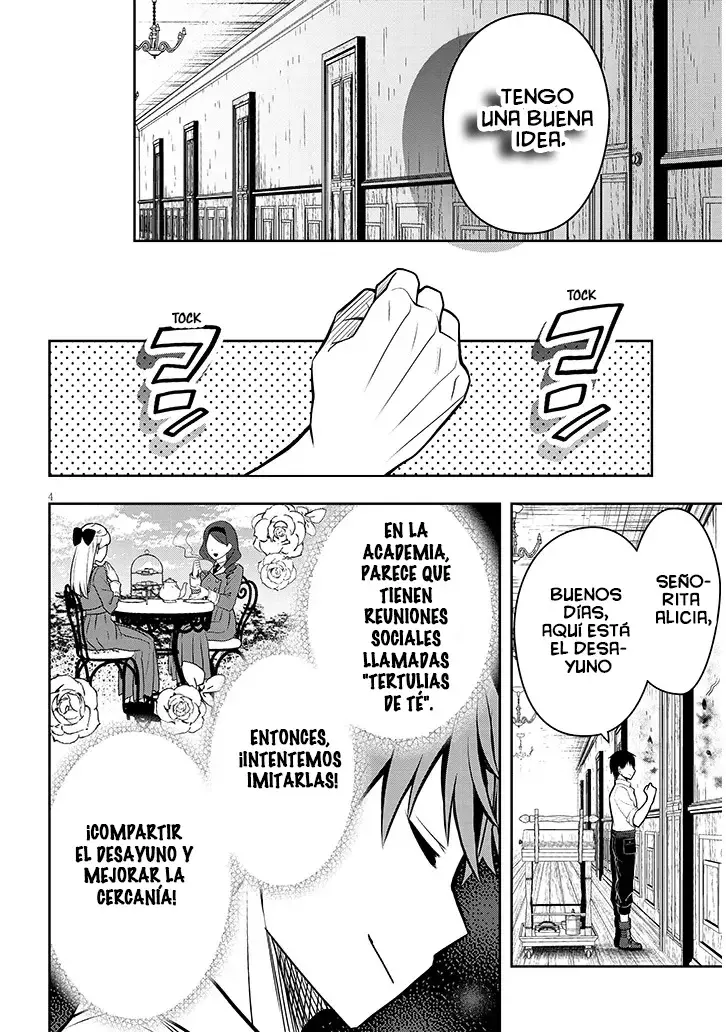 Ragna, el heredero de un noble de la frontera, es un reencarnado de Japón y este mundo es el mundo de un juego de citas que él conocía Capitulo 2 página 7