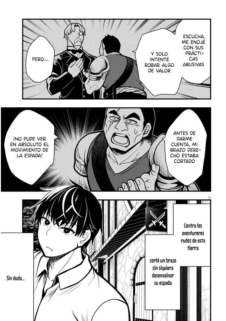 Ragna, el heredero de un noble de la frontera, es un reencarnado de Japón y este mundo es el mundo de un juego de citas que él conocía Capitulo 3 página 15
